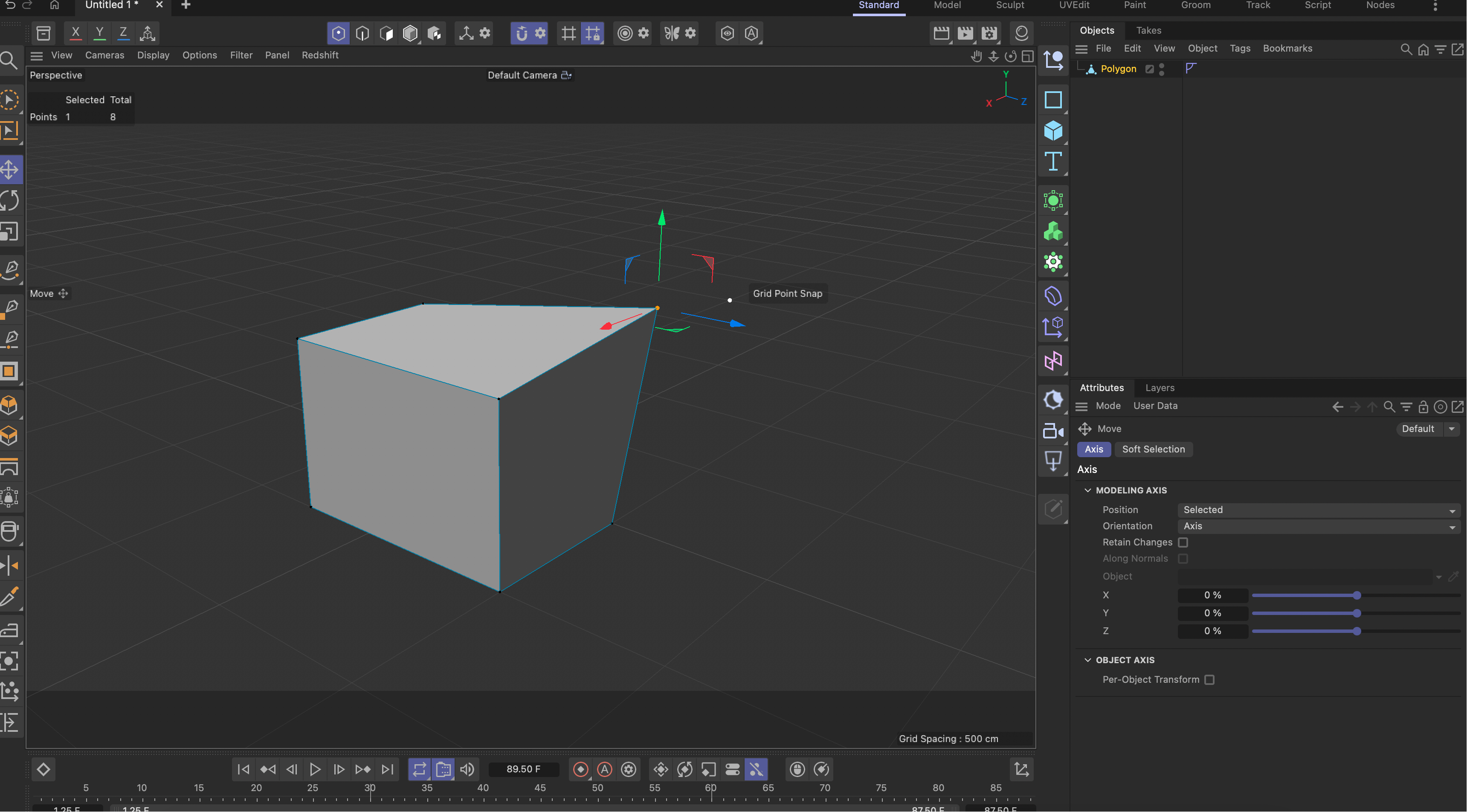 C4D tutorial video screenshot