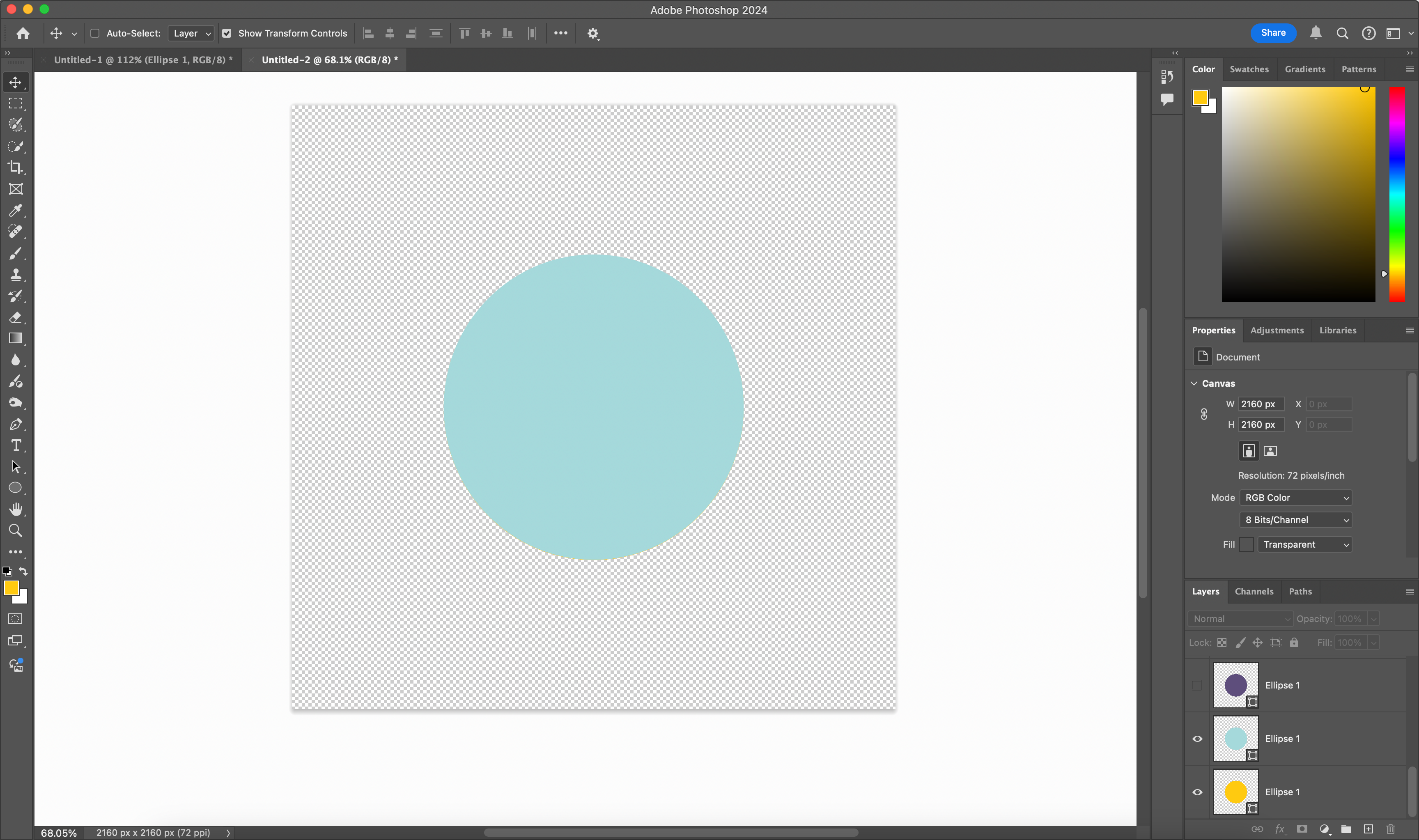 Making Calm in Photoshop