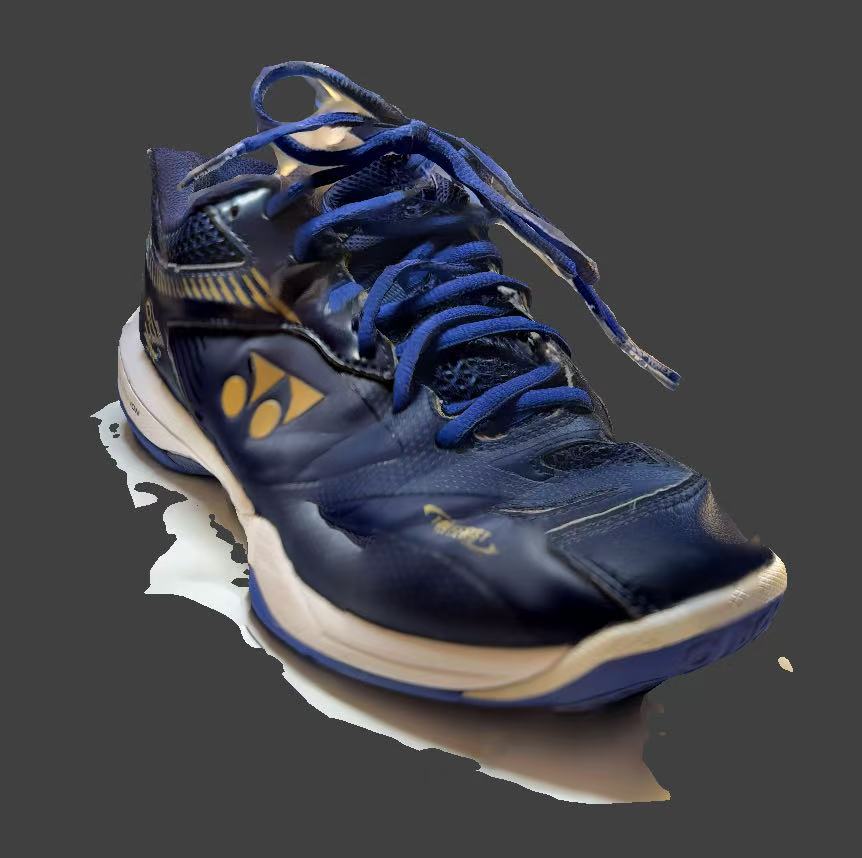 I choose to do my badminton shoes instead and it turns out well